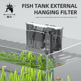 Aquarium Hang on Waterfall Ultra Quiet Filter 2 Models ZY-VC209 /ZY-VC11